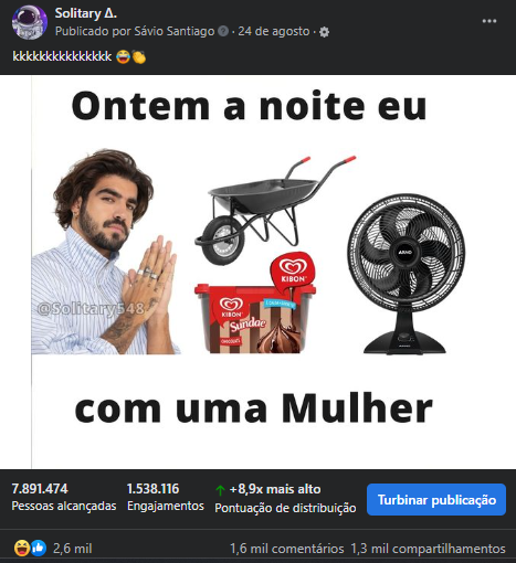 Resultados da Postagem em Solitary